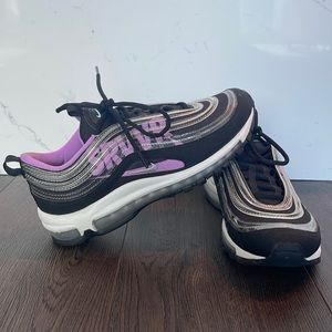 NIKE Air Max 97 Doernbecher Survivor Black and Purple Size 9